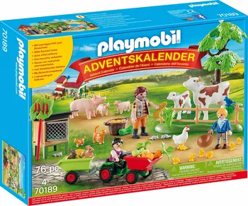 Stavebnice Playmobil Playmobil 70189 Adventní kalendář farma
