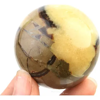 Přírodní kámen Koule ze septarie 181g