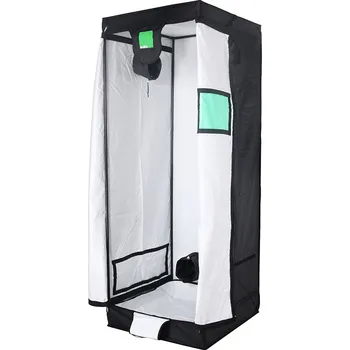 Pěstební box BudBox Pro Medium bílý 75 x 75 x 200 cm