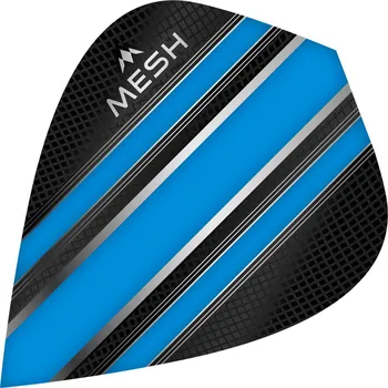 Příslušenství pro šipky Mission Letky Mesh - Aqua Blue F2511