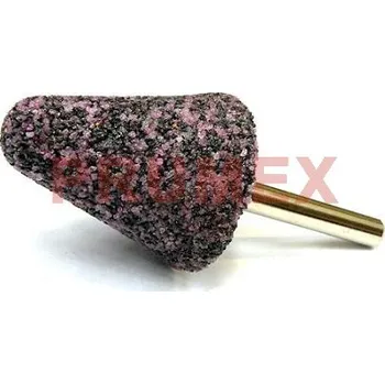 Brusný kotouč Brousící tělísko kuželové zaoblené se stopkou, BRUSIVO, 436183 /32561 1653.0015/ - T52 - 16x40-6x40