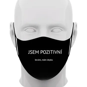 rouška Rouška s potiskem Rouška - jsem pozitivní