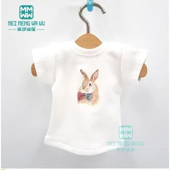 Doplněk pro panenku Čína Trička k šatičkám pro panenku Blythe Motiv: s králíčkem