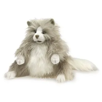 maňásek Folkmanis Maňásek kočka Fluffy 27 cm