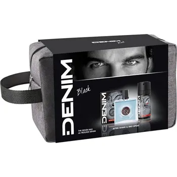 Kosmetická sada Denim Black pánská kosmetická sada