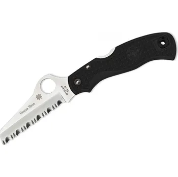 kapesní nůž Spyderco Rescue 79mm Lightweight Black C45SBK