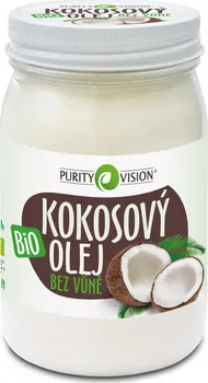 Rostlinný olej Purity Vision Bio Kokosový olej bez vůně 420 ml