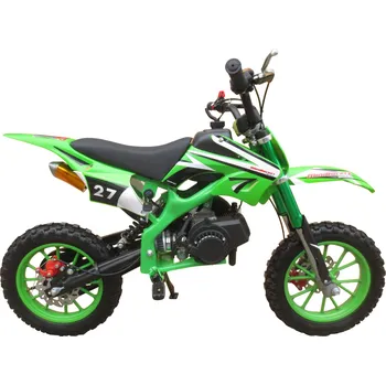 malá motorka Recenze Nitro Motors Minicross Apollo 49 cc zelená