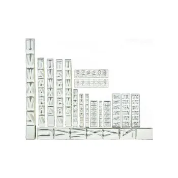 Trodat Náhradní pásek k alfabetickému razítku, abeceda a čísla s výškou 3 mm