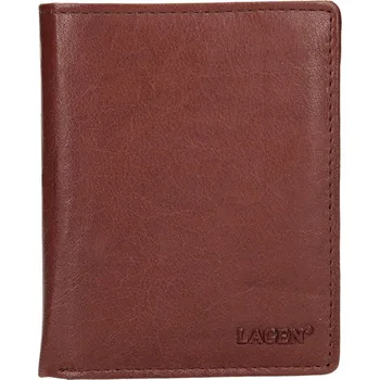 Peněženka LAGEN | Pánská kožená peněženka LAGEN V2 hnědá | allBAGS.cz