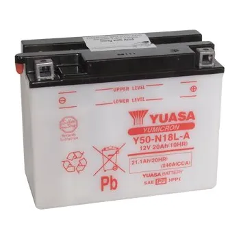 Motobaterie Motobaterie YUASA (originál) Y50-N18L-A, 12V, 20Ah
