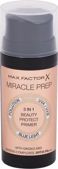 Podkladová báze na tvář Max Factor Miracle Prep 3in1 Beauty Protect Primer SPF 30 30 ml