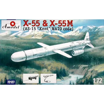 Plastikový model A model 1/72 X-55 & X-55M