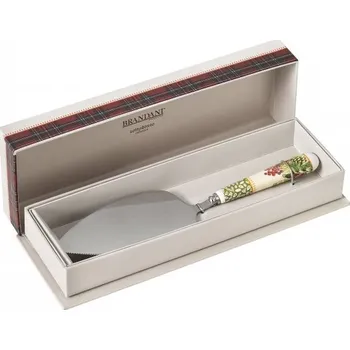 Příbor Servírovací lopatka na dort a cukroví SOTTOBOSCO BRANDANI (barva - nerezová ocel, keramická rukojeť bílá/červená/zelená)