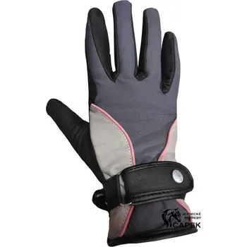 Zimní rukavice HKM -TOPAS- - Tmavě šedá - M