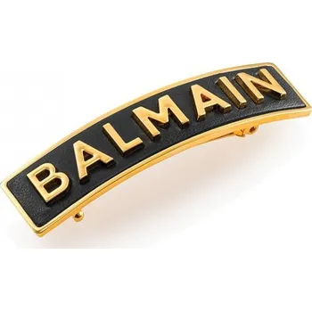 Oblečení a móda Balmain Genuine Leather Hair Clip Gold