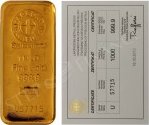 1000g Argor Heraeus SA Švýcarsko Investiční zlatý slitek