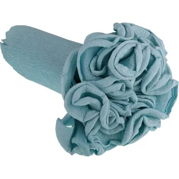 Krepový papír Krepový kornout 25cm x 2,5m 20E/3-SV. MODRÁ