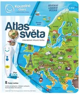 interaktivní kniha Albi Kouzelné čtení Atlas světa