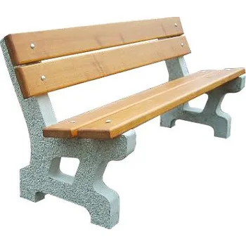 Zahradní lavice Betonová lavička SALO II 150 cm