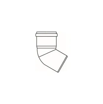 Kouřovod ALMEVA STARR koleno 60° 60mm