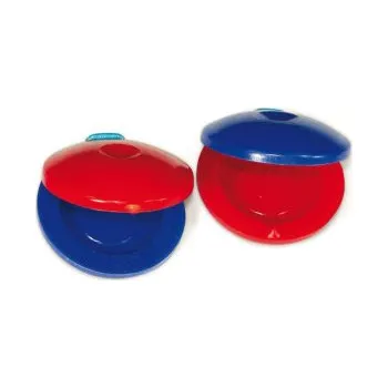 Hudební nástroj pro děti Barevné kastaněty plastové