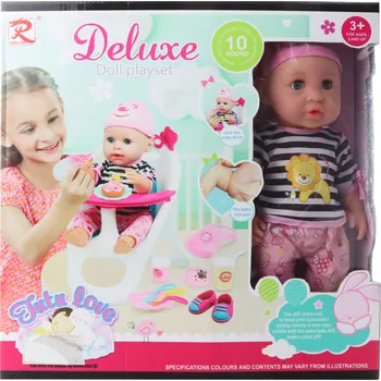 Lamps Čůrací panenka s židličkou 29 cm Panenka Lamps Čůrací panenka s židličkou 29 cm