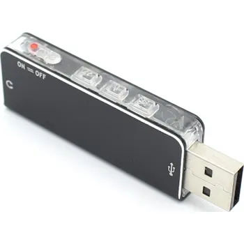 USB flash disk Mini USB rekordér s MP3 přehrávačem 8GB