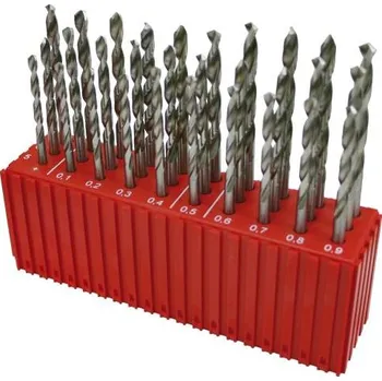 Vrták NÁSTROJE CZ Sada vrtáků 30 dílů MODUL 5,00-7,90x0,1mm CZ004 HSSCo5, plast