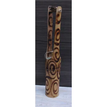 Svícen Bambusový svícen konev 50cm Burnt