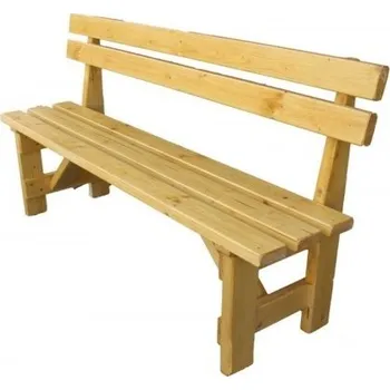 Zahradní lavice Dřevěná lavička JELEN 150 cm