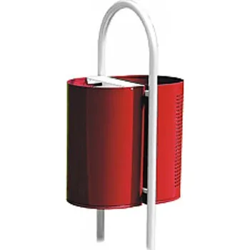 Venkovní odpadkový koš Venkovní závěsný dvojkoš s popelníkem XIFI