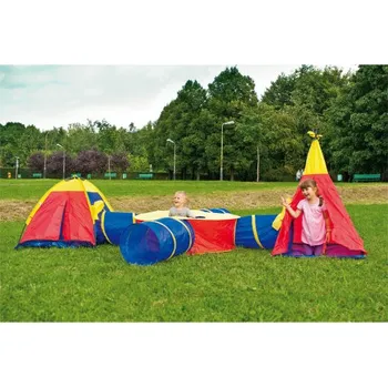 Domeček pro panenku Dětská sada stany a tunel