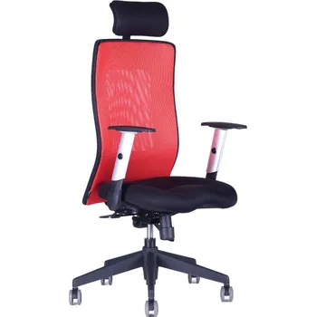 Kancelářská židle s podhlavníkem CALYPSO GRAND SP1 (více barev) Červená