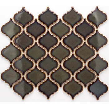 Obklad Keramická mozaika hnědá