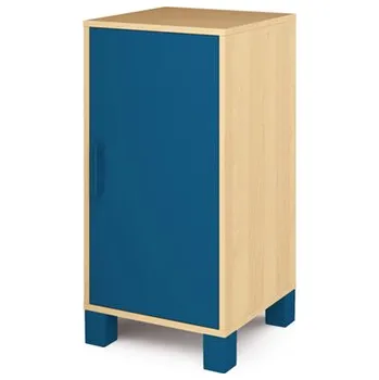 Šatní skříň Nízká skříň ORZE 1 dveře (více barev) Červená Bříza