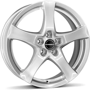 Alu kolo Alu disk Borbet F 6.5x16, 4x100, 64.0, ET45 brilliant silver