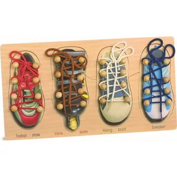 Výuková hračka Legler Zavazování tkaniček