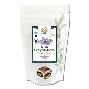 Přírodní produkt Salvia Paradise Šalvěj červenokořenná - Dan Shen kořen