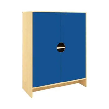 Šatní skříň Nízká úložná skříň RING model D (více barev) Oranžová Bříza