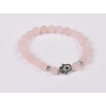 Souprava šperků Náramek Hamsa růženín