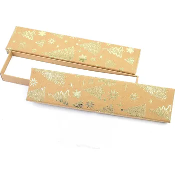 Dárková krabička Vánoční dárková krabička na náramek Au