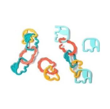 Plastové prvky-kroužky zvířátka babyono