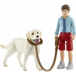 Schleich 42478 procházka s Labradorským…