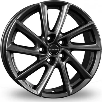Alu kolo Alu disk Borbet V 7x16, 5x112, 66.5, ET52 mistral anthracite glossy