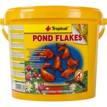 Krmivo pro rybičky Tropical Pond Flakes 5 l