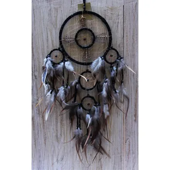 Lapač snů Lapač snů č.52, délka 55cm průměr 17cm