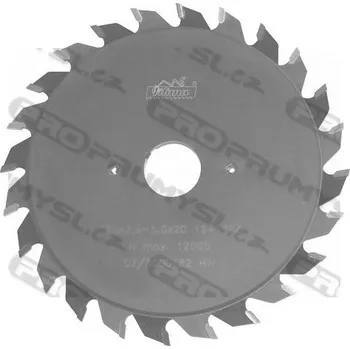 Pilový kotouč Pilový kotouč s SK dvoudílný, předřezávací pro laminované materiály a dřevotřísky, 225393.1, 125x2,8