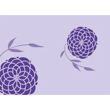 prostírání Korkové prostírání Fialové květy, velké - /40*29 cm/ - 4 ks