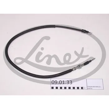 Lanko parkovací brzdy Tazne lanko, provozni brzda, , 96026875, LINEX, 09.01.33